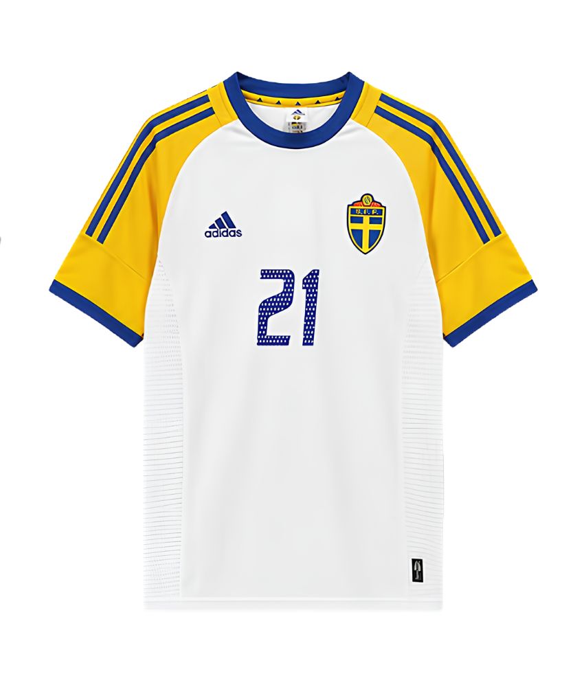 RETRO SWEDEN AWAY SHIRT 2002