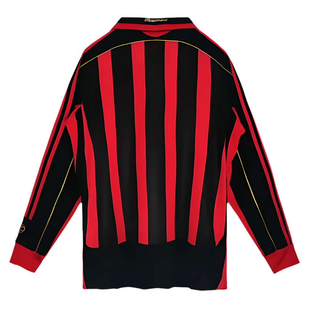 RETRO AC MILAN HOME SHIRT LONG SLEEVE 2006/07
