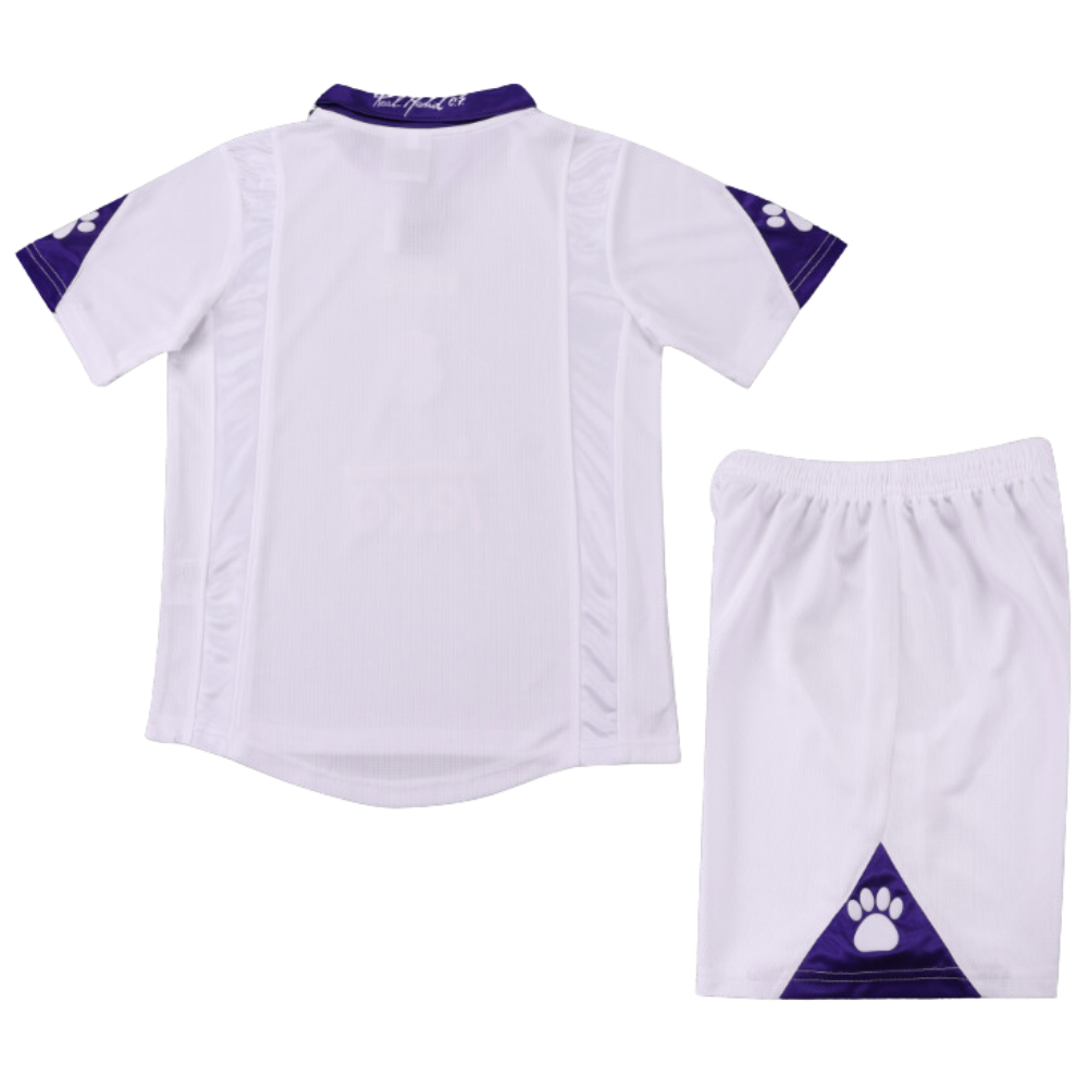 (KIDS) RETRO REAL MADRID AWAY SHIRT & SHORTS 1997/98