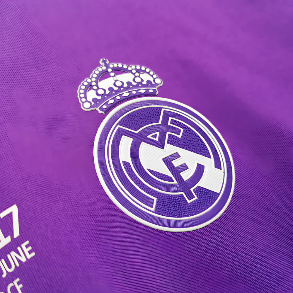 RETRO REAL MADRID AWAY LONG SLEEVE SHIRT 2016/17