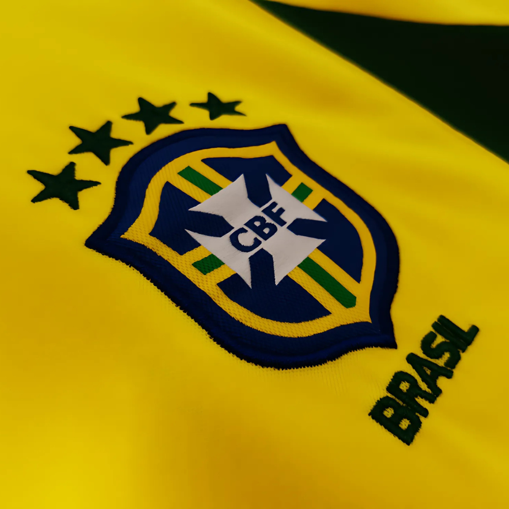 RETRO BRAZIL HOME SHIRT 2002
