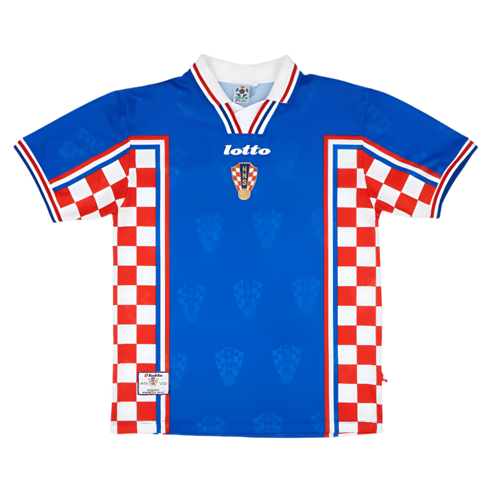 RETRO CROATIA AWAY SHIRT 1998