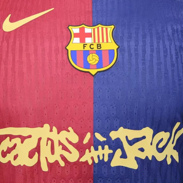 BARCELONA 'CACTUS JACK' SPECIAL EDITION HOME SHIRT 2024/25