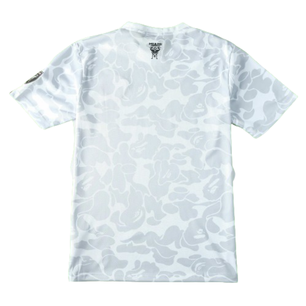 BAPE X INTER MIAMI WHITE CAMO SHIRT 2023/24
