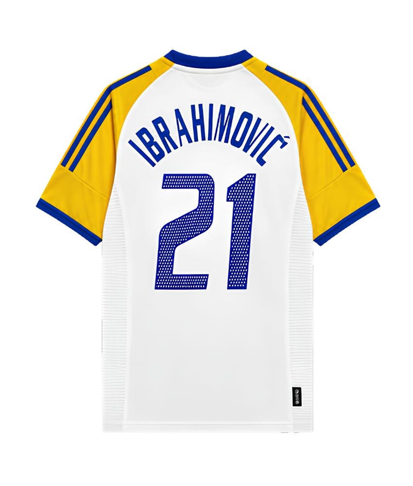 RETRO SWEDEN AWAY SHIRT 2002