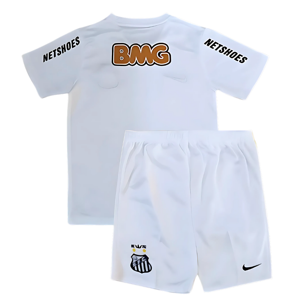 (KIDS) RETRO SANTOS HOME SHIRT & SHORTS 2012/13