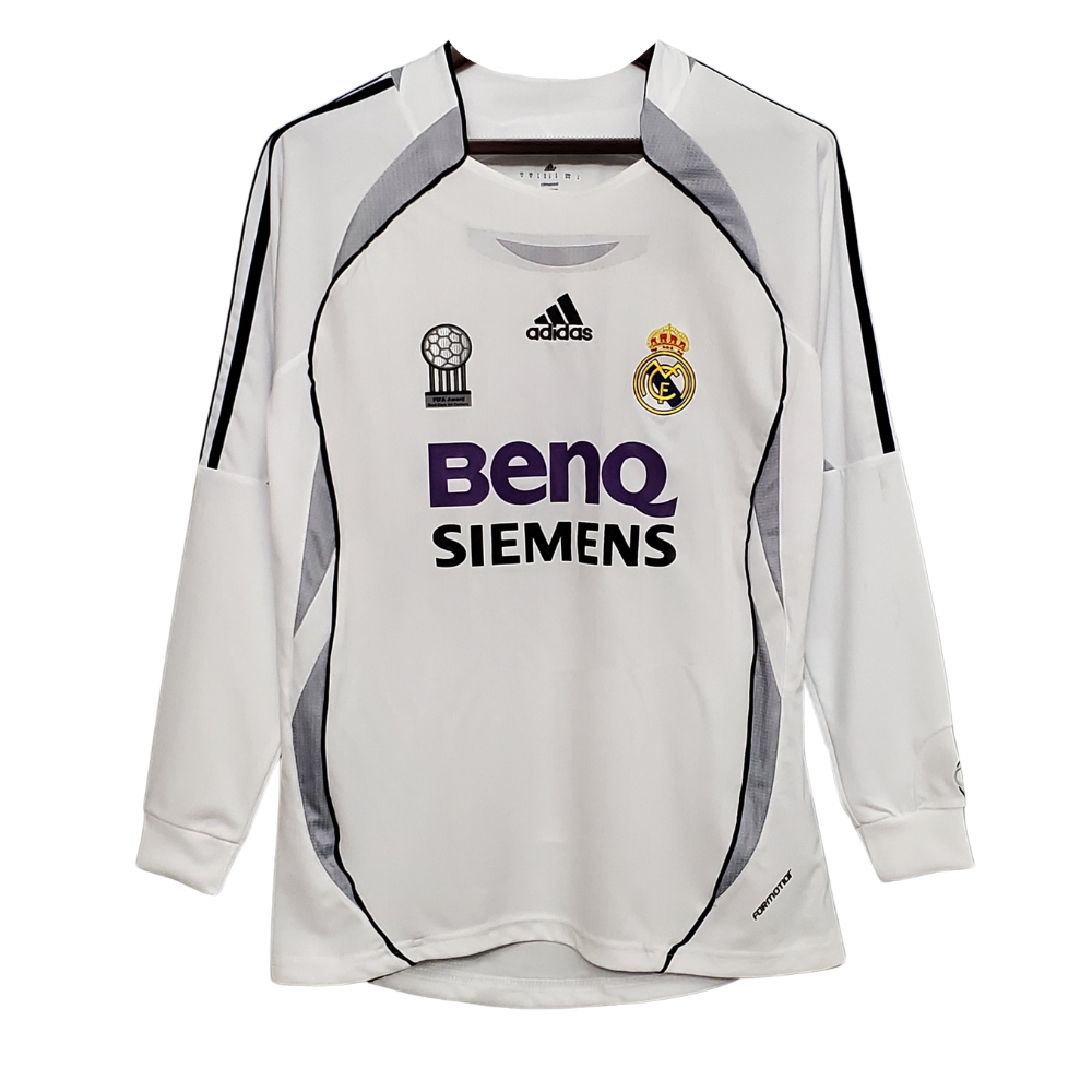 RETRO REAL MADRID 'BECKHAM 23' LEGENDS HOME SHIRT 2006/07