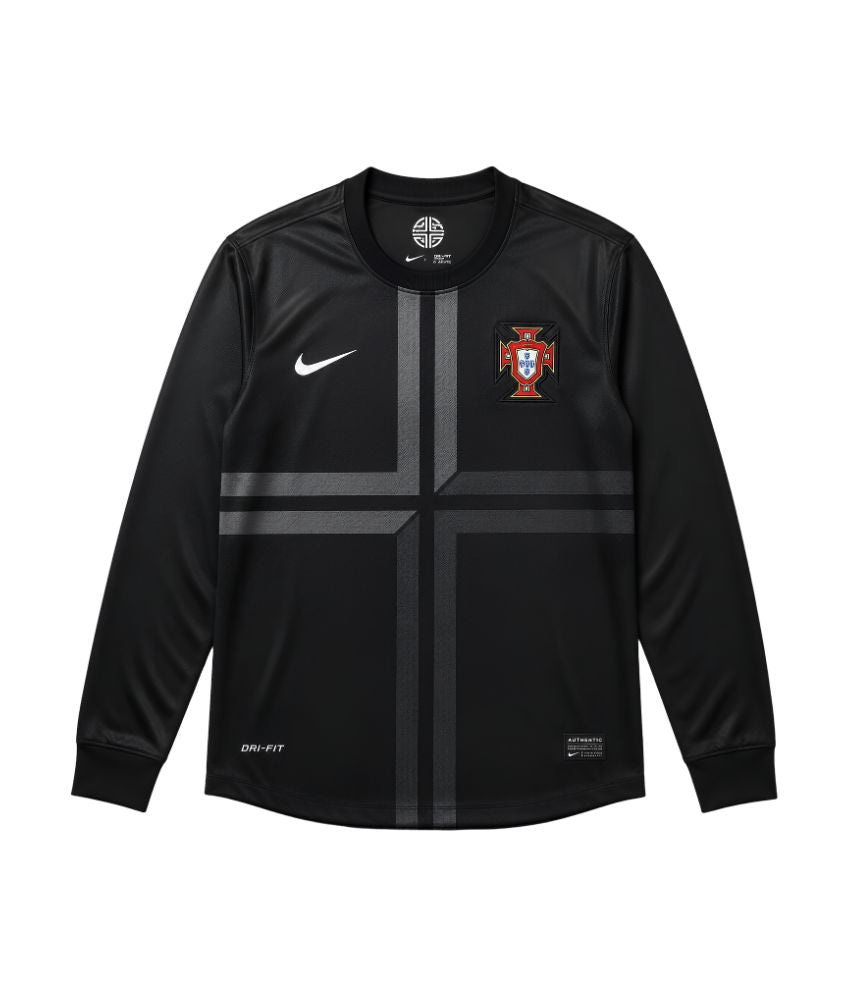 RETRO PORTUGAL LONG SLEEVE AWAY SHIRT 2012