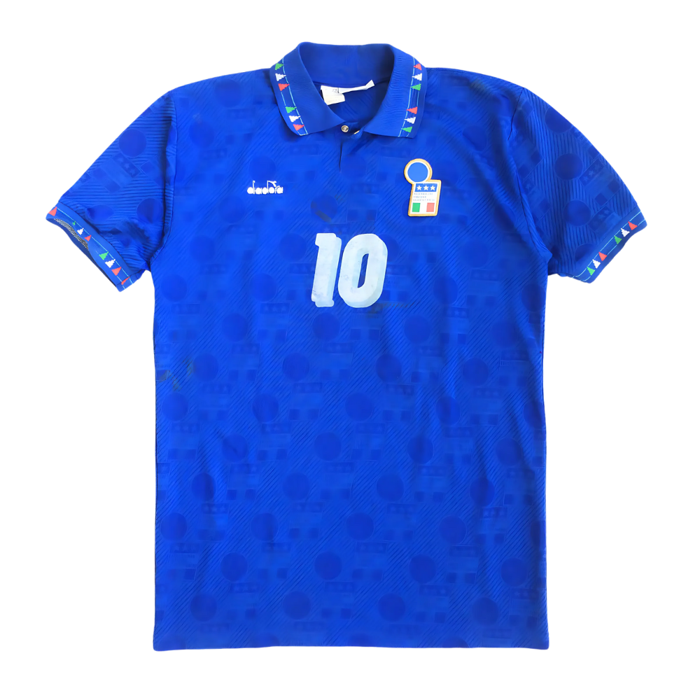RETRO ITALY 'R.BAGGIO 10' LEGENDS HOME SHIRT 1994