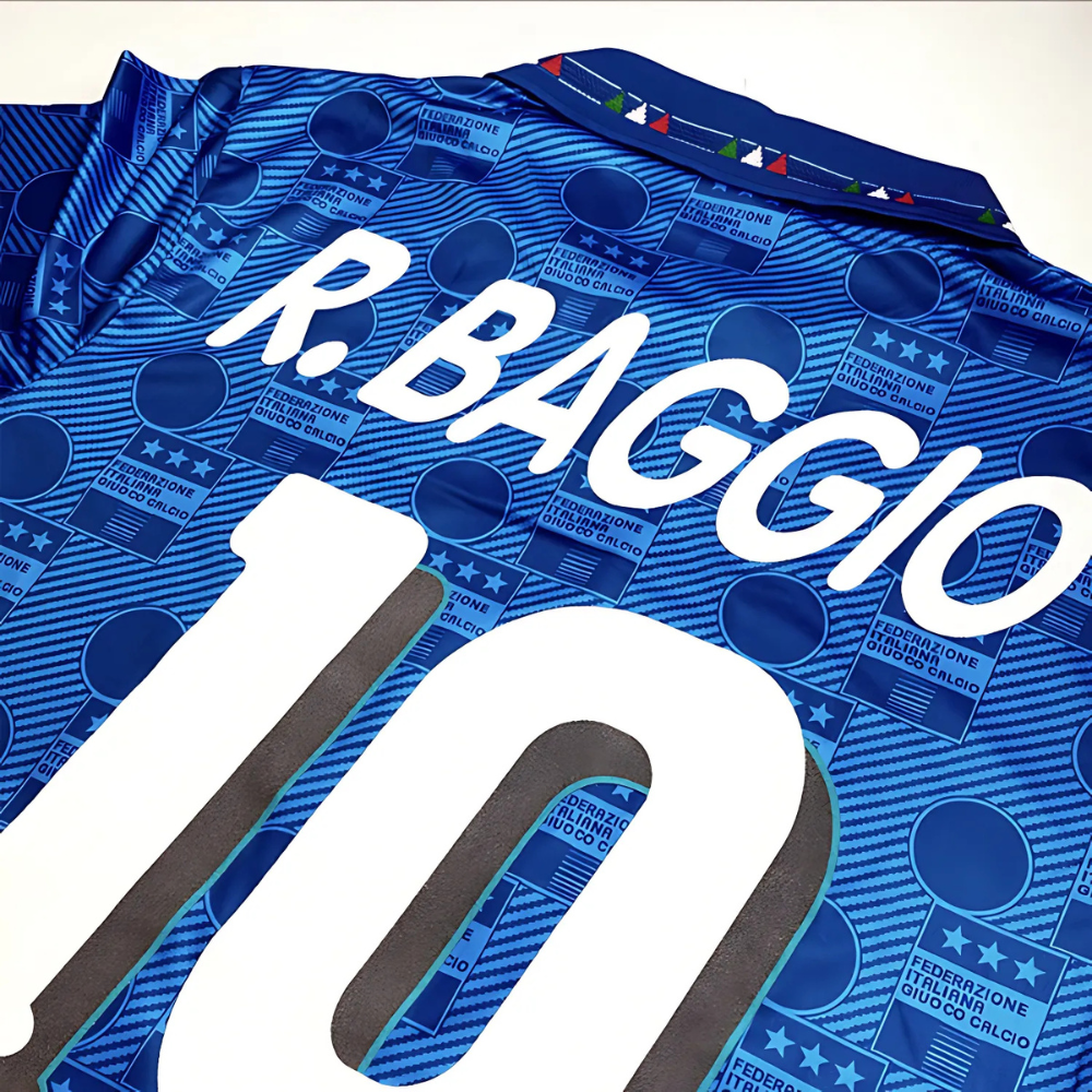 RETRO ITALY 'R.BAGGIO 10' LEGENDS HOME SHIRT 1994