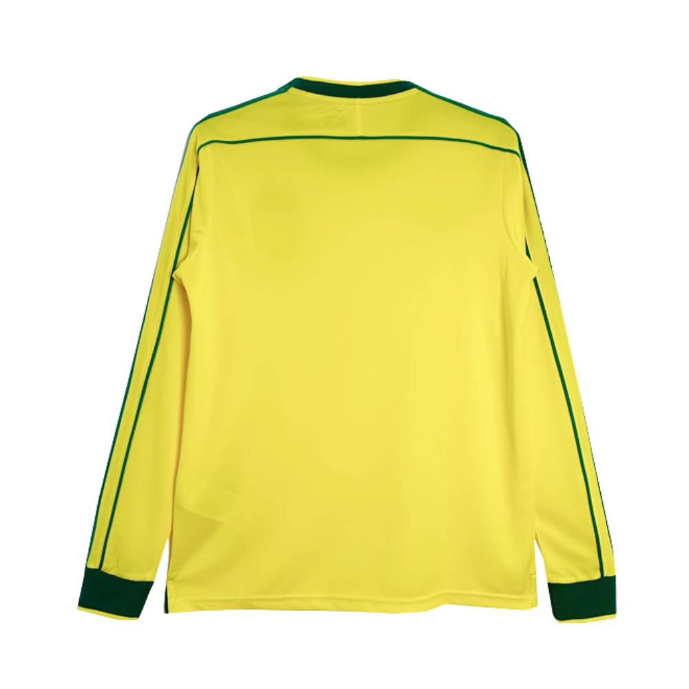 RETRO BRAZIL HOME SHIRT LONGSLEEVE 1998