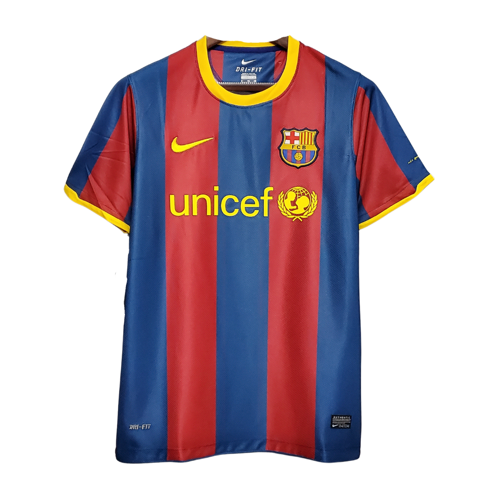 RETRO BARCELONA 'INIESTA 8' LEGENDS HOME SHIRT 2010/11