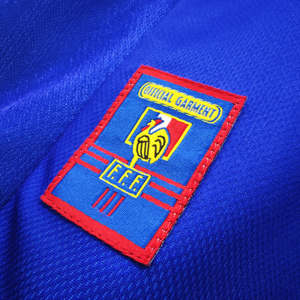RETRO FRANCE 'HENRY 12' LEGENDS HOME SHIRT 1998