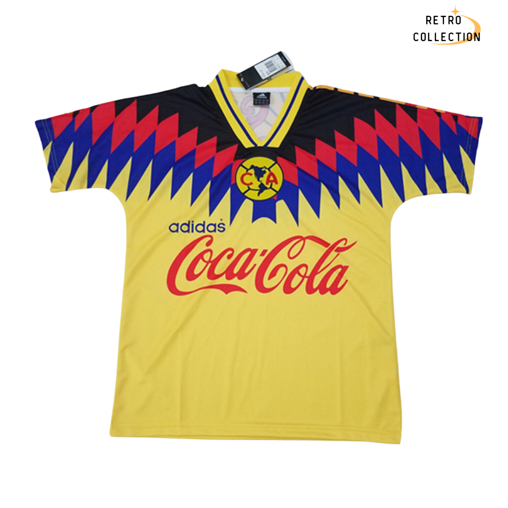 CLUB AMERICA HOME SOL RETRO SHIRT 1995 98