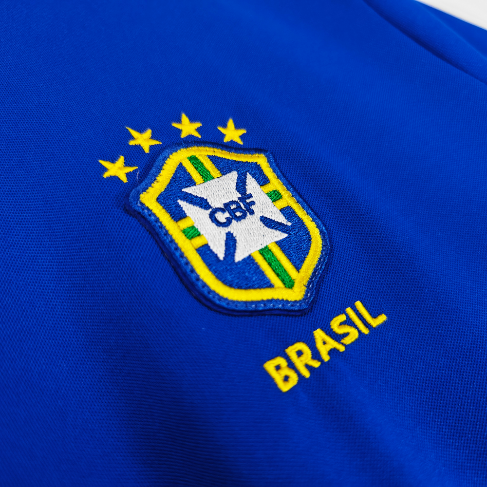 RETRO BRAZIL 'RONALDINHO 11' LEGENDS AWAY SHIRT 1998