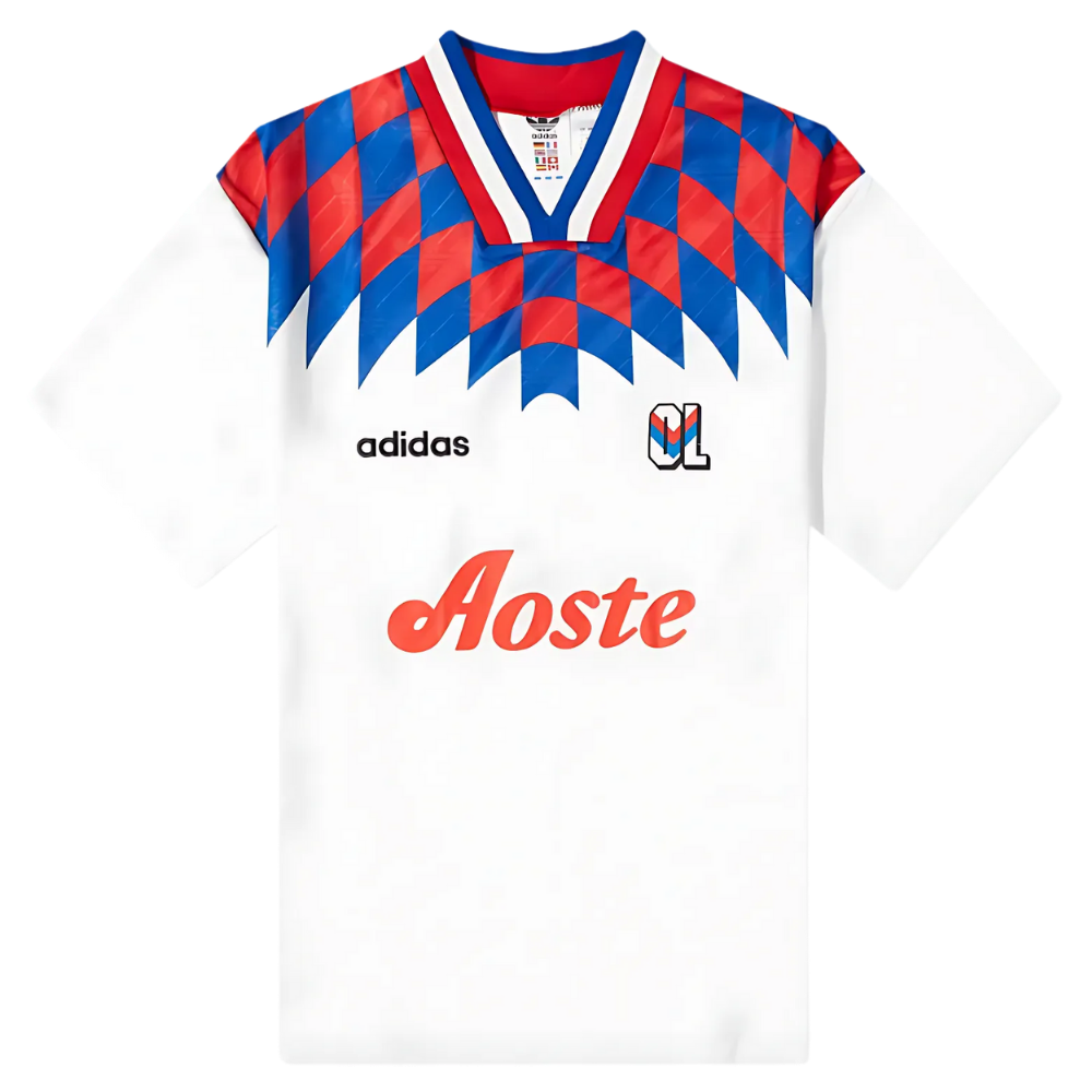 RETRO OLYMPIQUE LYONNAIS HOME SHIRT 1998