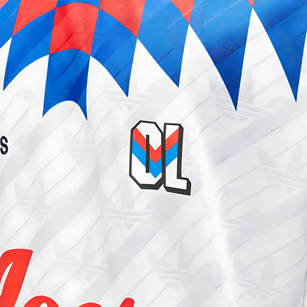 RETRO OLYMPIQUE LYONNAIS HOME SHIRT 1998