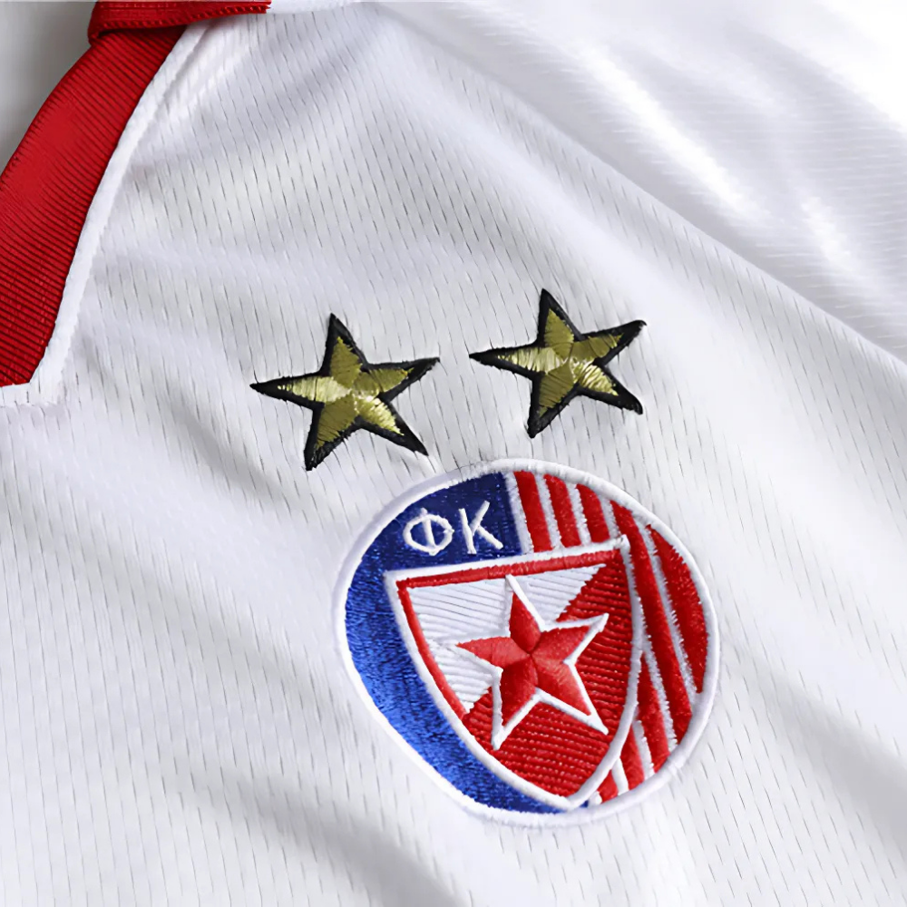 RETRO RED STAR BELGRADE AWAY SHIRT 1995/97