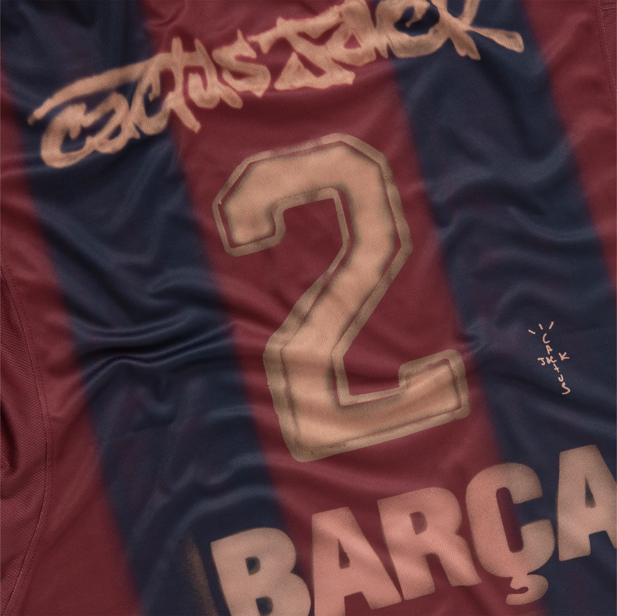 RETRO BARCELONA 'CACTUS JACK' SPECIAL EDITION 'SKELETON' SHIRT 2000/01