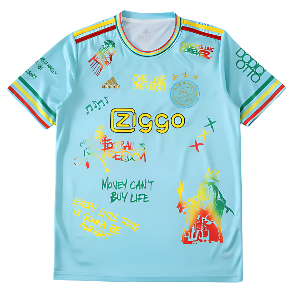 AJAX 'BOB MARLEY' SPECIAL EDITION SHIRT GREEN 25/26