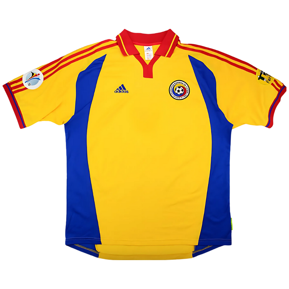 RETRO ROMANIA HOME SHIRT 2000