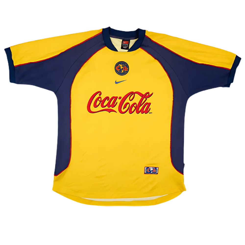 RETRO CLUB AMERICA HOME SHIRT 2001/02