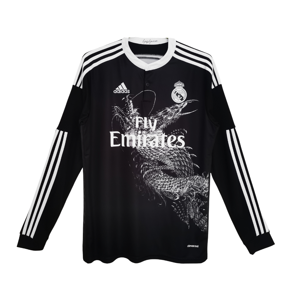 RETRO REAL MADRID 'DRAGON' THIRD SHIRT LONG SLEEVE 2014/15