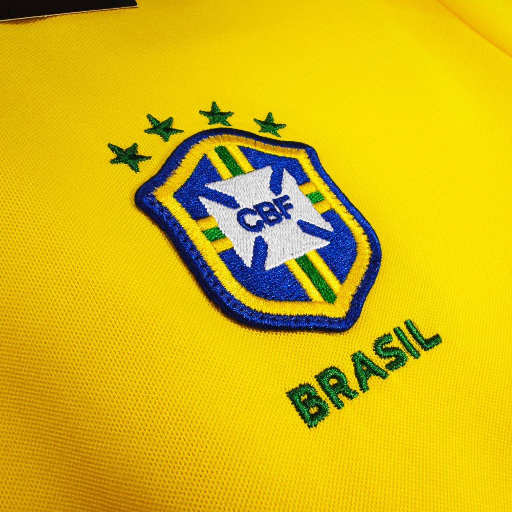 RETRO BRAZIL HOME SHIRT LONGSLEEVE 1998