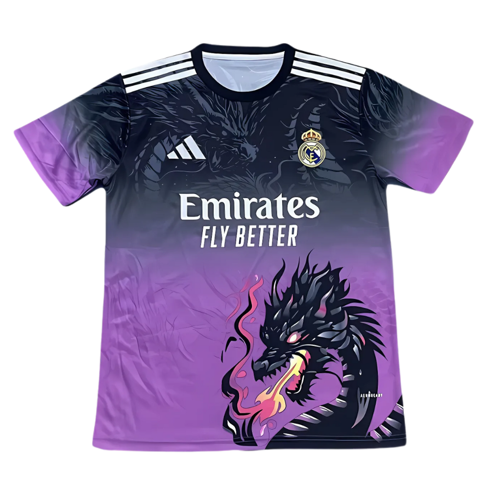 REAL MADRID 'PURPLE DRAGON' SPECIAL EDITION SHIRT 25/26