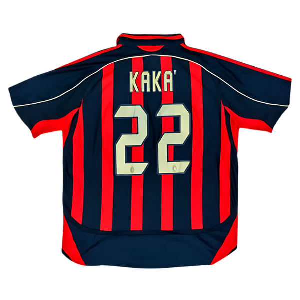 RETRO AC MILAN 'KAKA 22' LEGENDS HOME SHIRT 2006/07