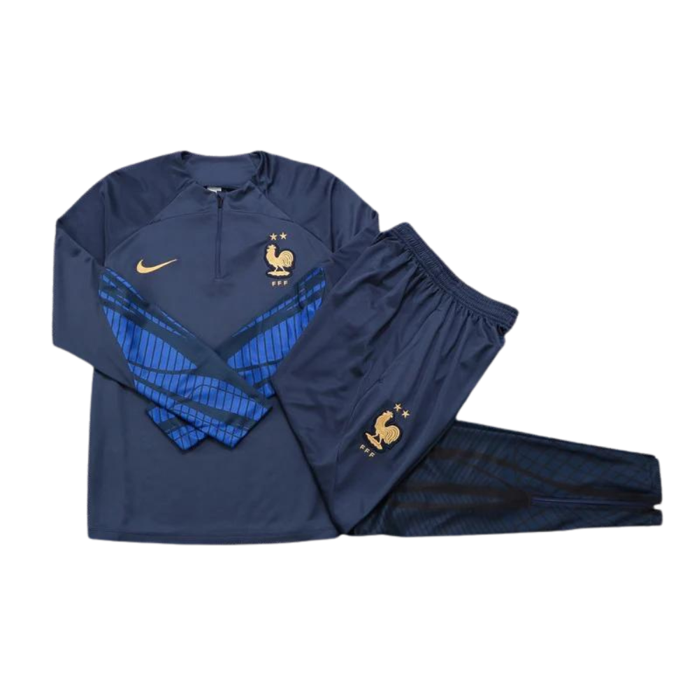 FRANCE STRIKE ELITE NAVY TRACKSUIT 2022