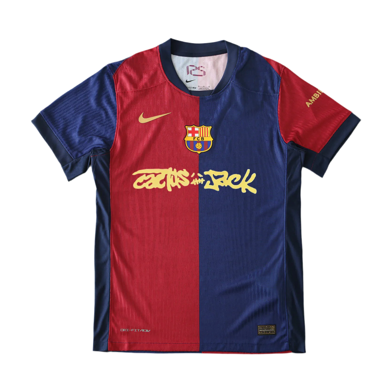 BARCELONA 'CACTUS JACK' SPECIAL EDITION HOME SHIRT 2024/25 BARCELONA 'CACTUS JACK' SPECIAL EDITION HOME SHIRT 2024/25
